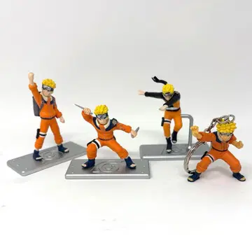 나루토 피규어 NARUTO 키링 4개 세트 Japan