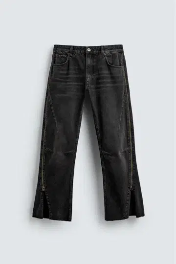 ZARA 지퍼 플레어 진
