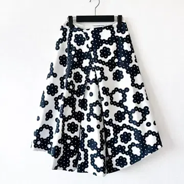 JW ANDERSON / 플레어 스커트 롱 올 패턴 꽃무늬