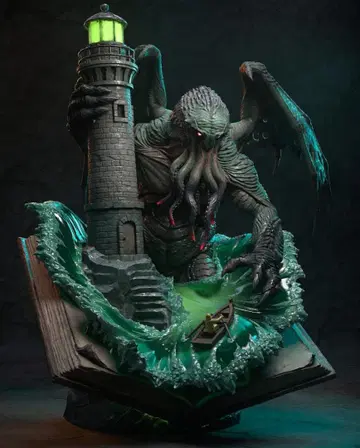 23CM 미도색 미조립 피규어 레진 키트 Cthulhu 크툴루
