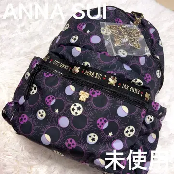 ANNA SUI [미사용] 럭색/백팩 버터플라이 참 올 패턴