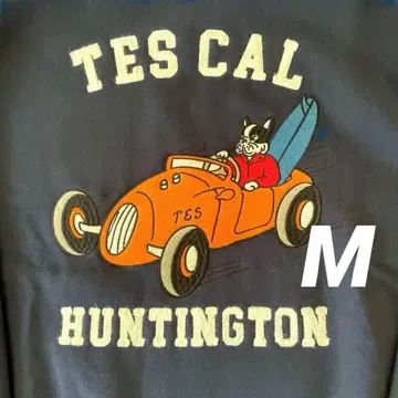 TES HOTROD EMB CHAIN EMB BIG SWEAT M
