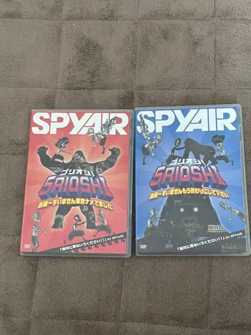 SPYAIR 5RIOSHI 고리오시 DVD 전편 후편 총 2장 세트
