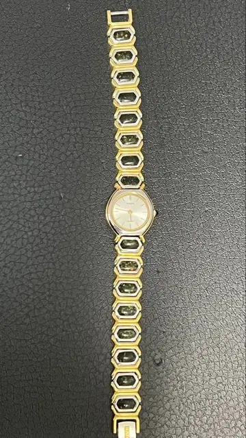 RADO 아나데스 맨투맨 손목시계 골드