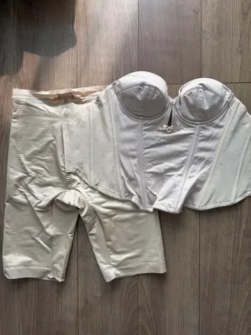 브라이덜 블룸 브라이덜 이너 롱 뷔스티에 롱 거들