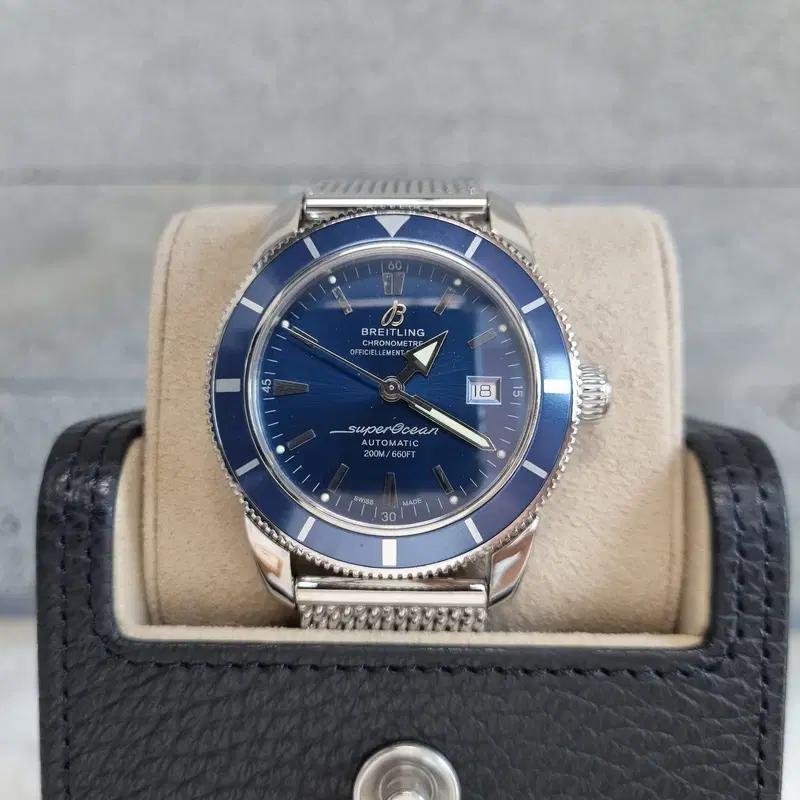 브라이틀링 슈퍼오션 헤리지티 청판 42mm 국내백화점