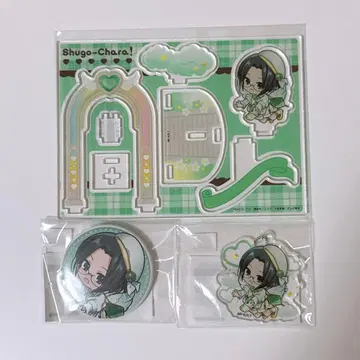 마루쿠지 수호캐릭터! 산죠 카이리 아크릴 디오라마 키링 캔뱃지