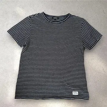 A.P.C. 보더 티셔츠 S 사이즈