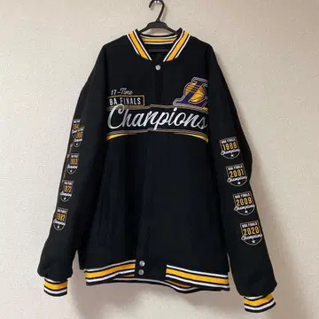 NBA Lakers 레이커스 바시티 자켓 3XL