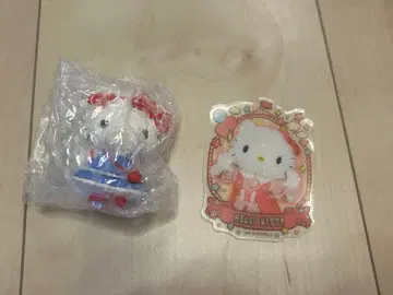 헬로키티 캐릭터 대상 시크릿 마스코트 키라푸르 스티커 씰