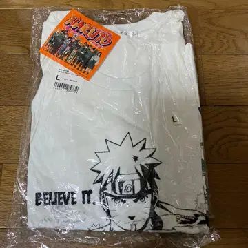 나루토 NARUTO t셔츠 L사이즈 미사용 미개봉