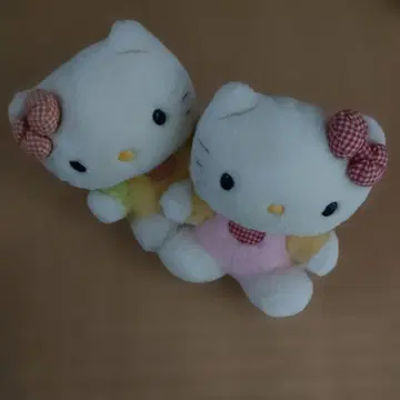 키티 & 미미 봉제 인형