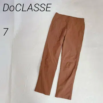 DoCLASSE 드라이 터치 핀턱 스트레치 팬츠 풀온 팬츠 여름