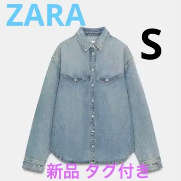 새상품 ZARA 자라 데님 셔츠 S 사이즈