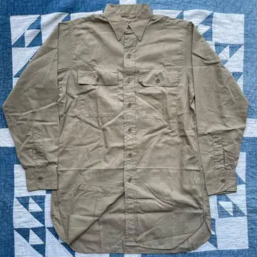 레어 40s WW2 US NAVY 오피서 셔츠 카키 유니폼