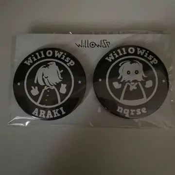 [ 레어 ] will o wisp 아라키 nqrse 캔뱃지