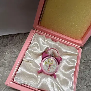 키티 미니 알람 시계풍