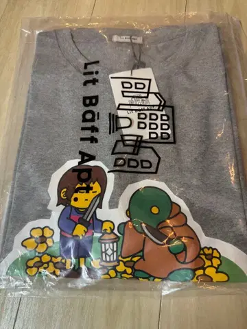 Undertale T셔츠 FF 콜라보 언더테일 톤베리 인간