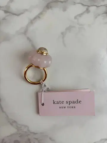 kate spade 크리스탈 플라워 칵테일 반지