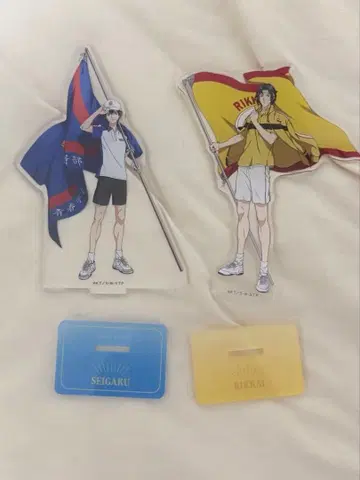 신 테니스의 왕자님 유키무라 세이이치 에치젠 료마 FLAG 아크릴 스탠드
