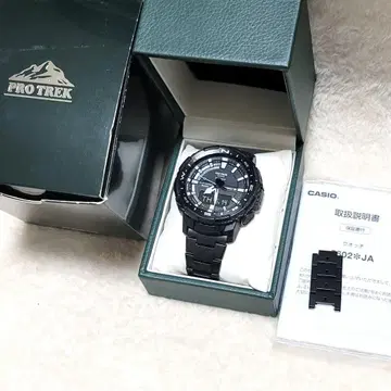 컨디션 최상 CASIO 카시오 프로트렉 손목시계 부속품 포함