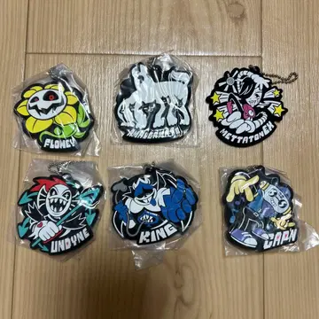 UNDERTALE 언더테일 캡슐 러버 마스코트 6점 세트