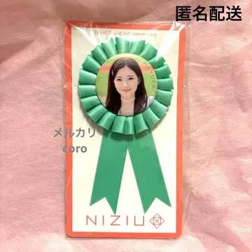 NiziU 로제트 캔뱃지 마유카짱 MAYUKA 캔뱃지