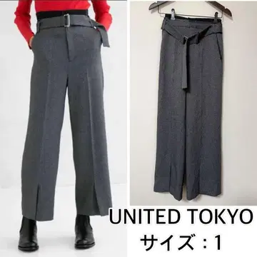 UNITED TOKYO 파이핑 레이어드 팬츠 유나이티드 도쿄