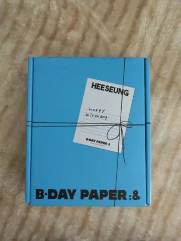 ENHYPEN 희승 B-DAY PAPER