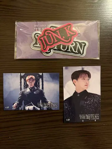 2PM Jun.k THE RETURN 회장 한정판 복권 와펜