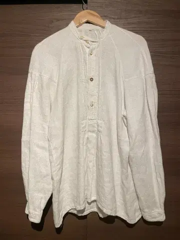 유로 빈티지 린넨 슬리핑 셔츠 오스트리아 제