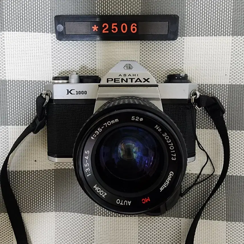 펜탁스 K-1000 필름카메라 35-70mm 줌렌즈