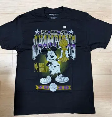 NBA 레이커스 우승 기념 T셔츠 2020 Disney x NBA 미사용