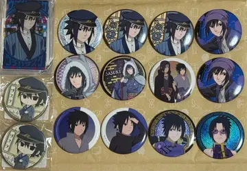 NARUTO 우치하 사스케 서생 진로우 캔뱃지 아크릴 카드