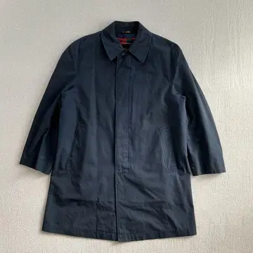 맥그리거 vintage 코트 체크 네이비 시티 보이 구제 의류