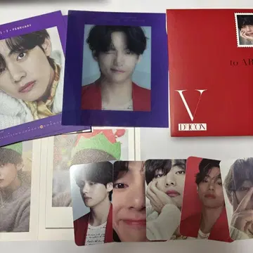 BTS V 포토카드 세트