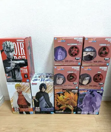 NARUTO 우치하 사스케 우즈마키 나루토 스사노오 쿠라마 피규어 9개