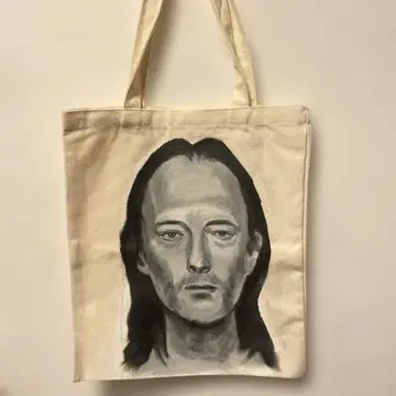 톰 요크 손그림 토트백 Radiohead