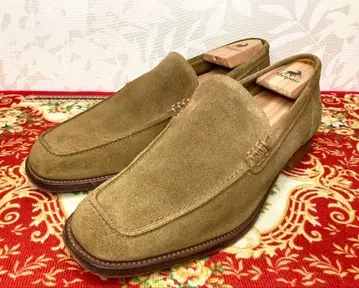CROCKETT&JONES 스웨이드 뱀프 슬립온