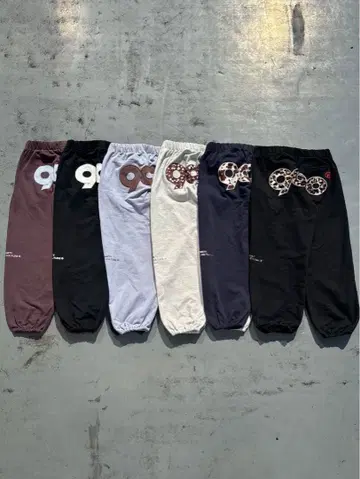 9090 스웨트 팬츠 스카이블루 L