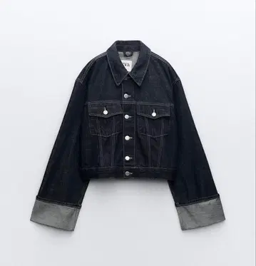 ZARA 데님 자켓