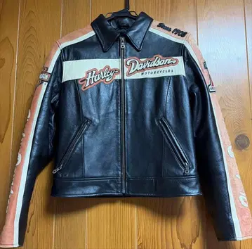 Harley-Davidson 가죽 라이더스 재킷 천연 가죽제 레어