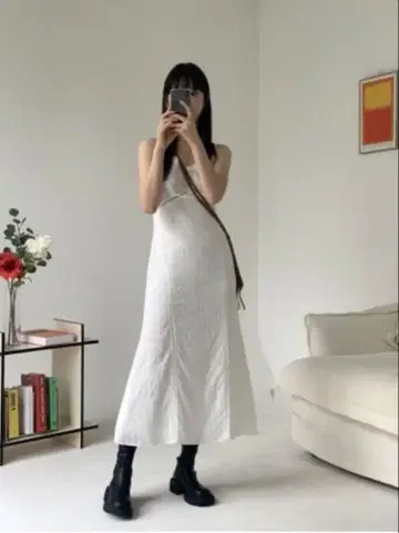 [ Loulouseoul ] 화이트 드림 롱 드레스
