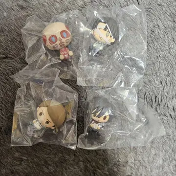 제일복권 진격의 거인 쵸코놋코 피규어 리바이, 미카사, 장, 초거대 거인