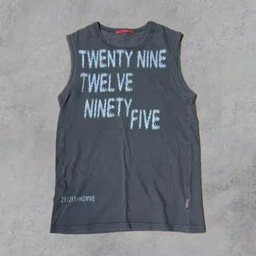 00s archive y2k 291295=HOMME 민소매