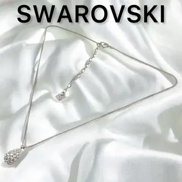 새상품급 SWAROVSKI 스와로브스키 드롭 크리스탈 목걸이