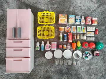 리카짱 냉장고 & 미니어처 세트