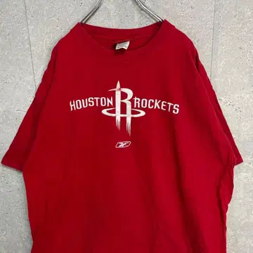 리복 휴스턴 로케츠 팀 로고 NBA T셔츠 XL