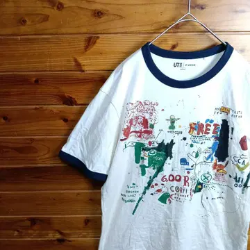 UNIQLO 유니클로 링거 T셔츠 반팔 T셔츠 UT ARCHIVE L