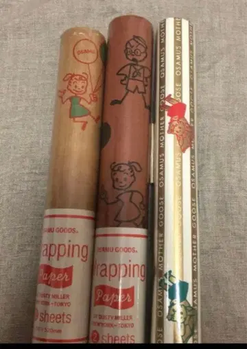 오사무 굿즈 랩핑 페이퍼 쇼와
